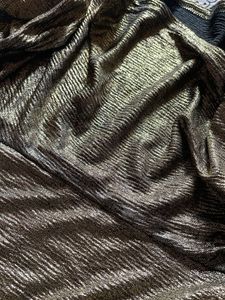 Shimmering Gold Peplum Top