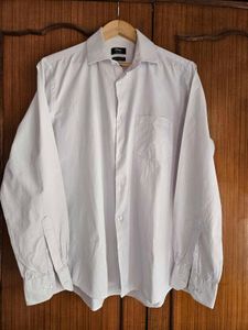 White Formal Shirt For Men