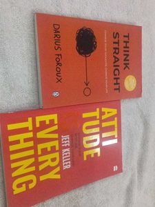 Think Straight & Attitude Books