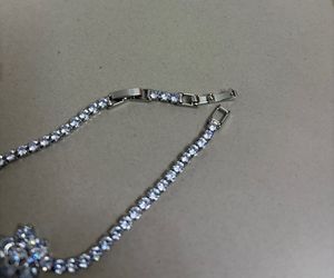 Sparkling Flower Tennis Bracelet