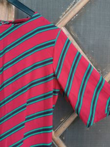 Striped Midi Dress