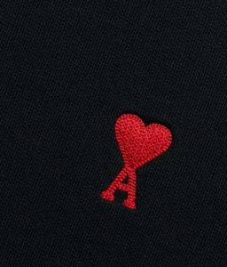 AMI Paris Black Sweatshirt