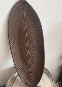 Leaf Design Decorative Tray
