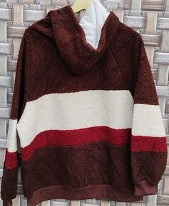 Cozy Colorblock Sherpa Hoodie