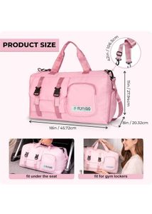 Pink Flyngo Duffle Bag