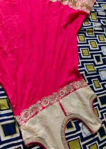 sleeveless frock style kurti