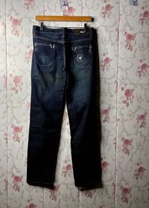 Stylish Dark Wash Denim Jeans