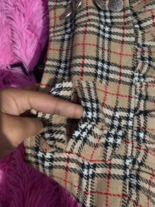 Plaid Mini Skirt
