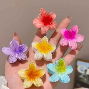 Cute Flower Hair Claw Clips Set pack of 5