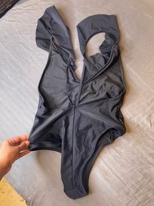 Chic Black One-Piece Swimsuit