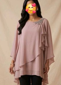 Elegant Pink Embellished top