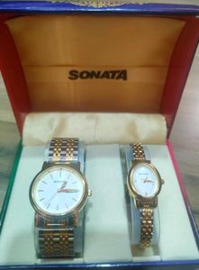 Sonata Couple Watch Set