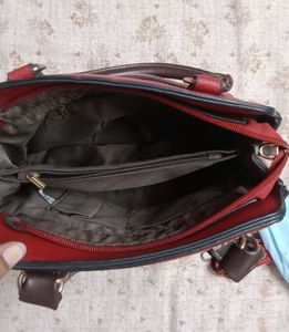 Mehroon Red Handbag
