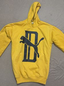 Puma Yellow Graphic Hoodie