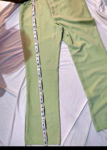 korean Style Green Formal Pant💚