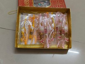 Beautiful Rakhi &amp; Bracelet Sets choose 1 rakh