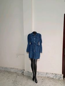 Classic Denim Shirt Dress