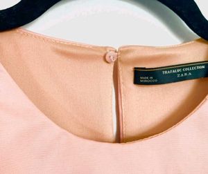 Zara Trafaluc Collection Bustier Peplum Top