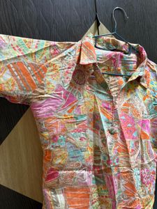 Vibrant Block Print Kurta