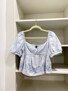 Zara Embroidery Top