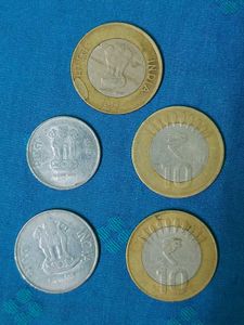 Extra Metal Error Coins 5 Piece
