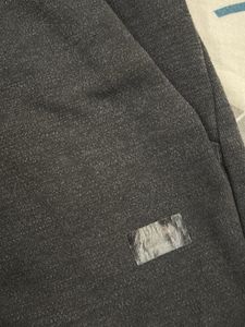 dark grey Nike joggers