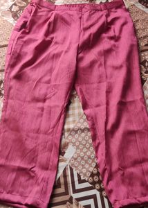 This Kurta Set Is From Anouk. Size : XXL. Cloth type: Polyester. Comes With Pant And Duppatta Also