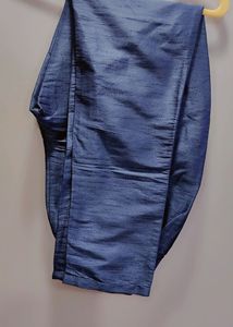 Men's Blue Silk Kurta with pant set