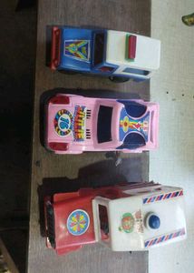 Vintage Toy Cars Set