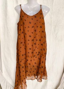 Y2K BROWN DRESS
