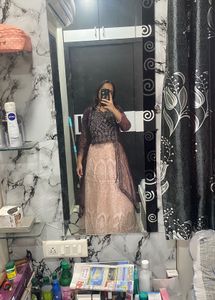 Elegant Chholi With Blouse Dupatta And Coty