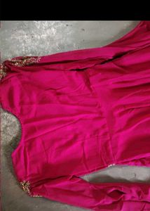 Stunning Magenta Ethnic Gown