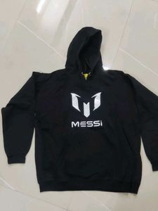 Messi Graphic Hoodie Black colour