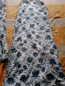 Floral Sleeveless Kurta Set