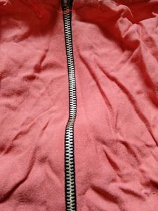 Unique Lace-Up Coral &amp; Navy Dress