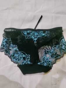 Lace Trim Hipster Panty
