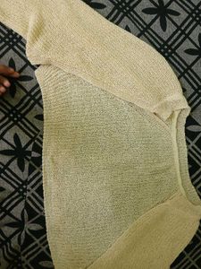 Cream Knit korean bolero