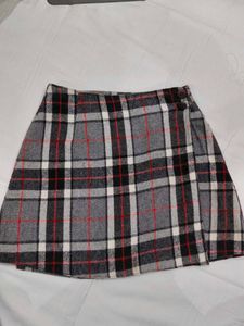 Plaid Mini Skirt