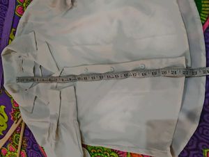 Elegant White Button-Down Blouse