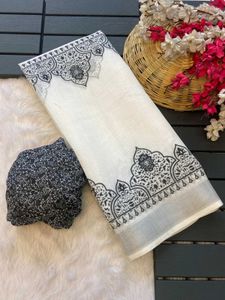 Stylish Tie-Dye Saree