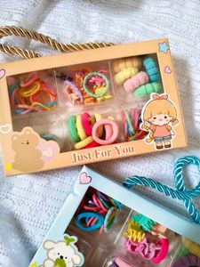 Cute Hair Accessories Set for Kids yellow