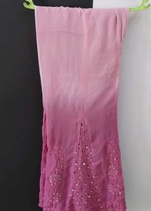 Chikankari Mirror Work Kura Set