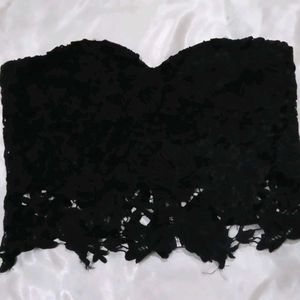 Black Lace Blouse