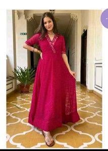 pink gown for women