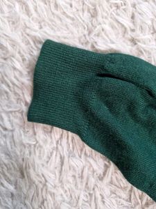 Green Long Sleeve Maxi Dress