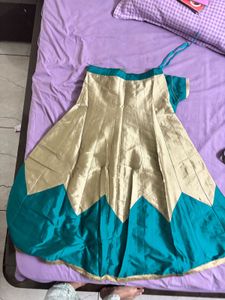 Emerald Green Kurta with Gold Embroidery