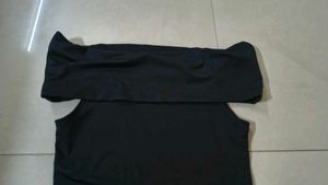 H&amp;M Off-Shoulder Black Top