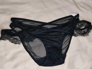 Sheer Lace Trim Panty