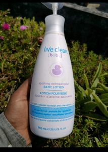 Live Clean Baby Lotion 750ml