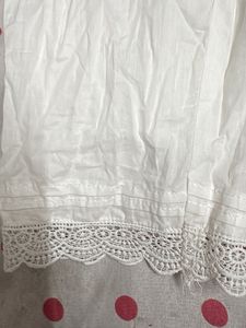 Women's White Palazzo Pants